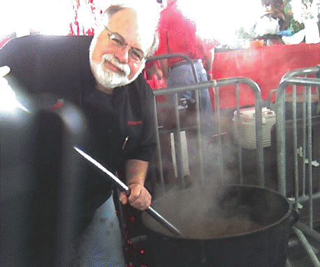 Vincent stirs our competion pot.