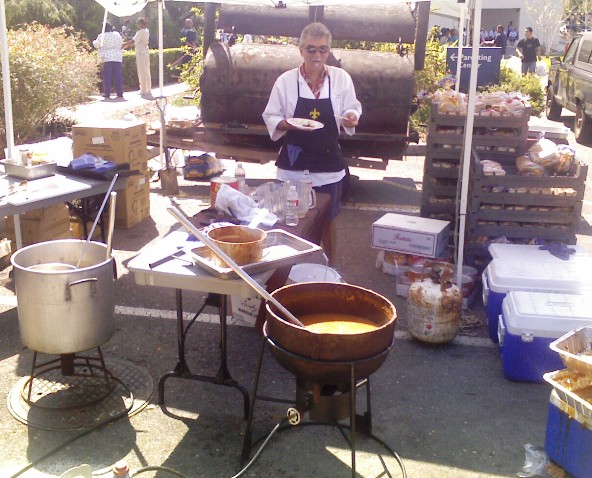 Chef Ricky, eatin' all of the profits!!