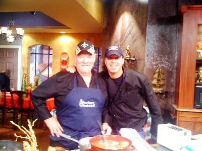 Chef Emile and Sous Chef Keith Francis
