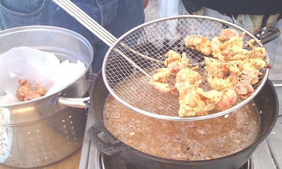 Fried Soft Shelled Crawfish