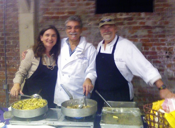 Ann, Chef Rick and Myself