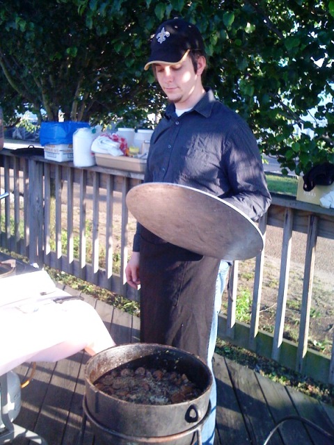 Starting to cook some Jambalaya