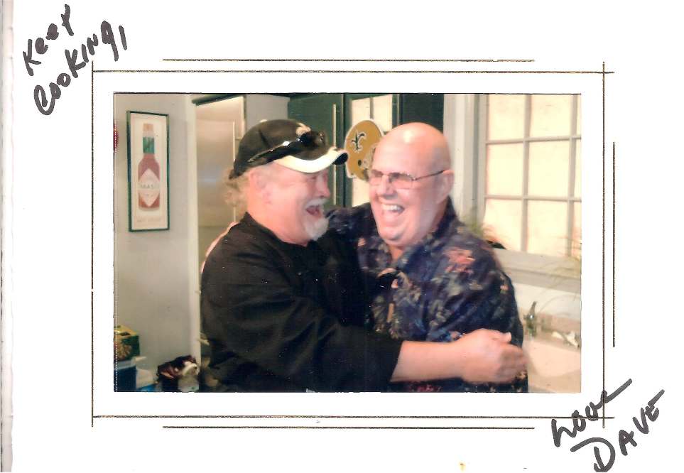 Myself and famed WDSU Director, Dave Landry