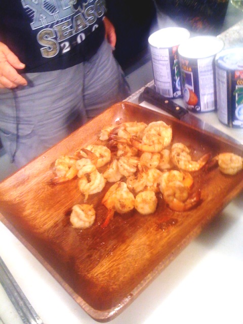 Pan Seared Shrimp
