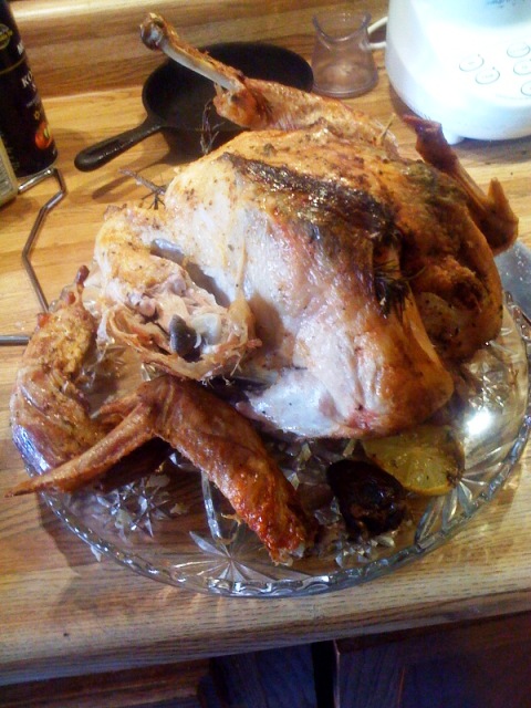 Juicy Oil-less Fried Turkey!!