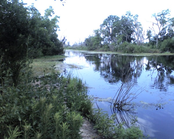 Kenta Canal, at the end of the Twin Canal Trail 