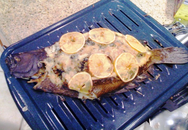 Crabmeat Stuffed Flounder